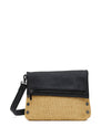 Noir Smooth Raffia/Gunmetal 01
