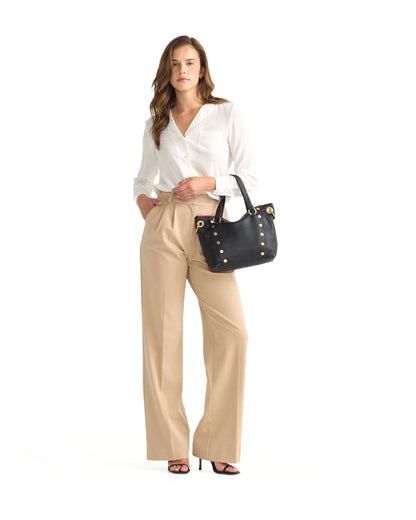 Daniel  Medium - Soft Leather Satchel | Hammitt Classic