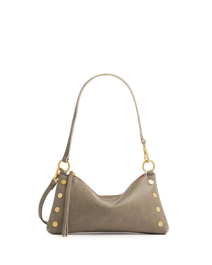 Pewter/Brushed Gold Red Zip 01