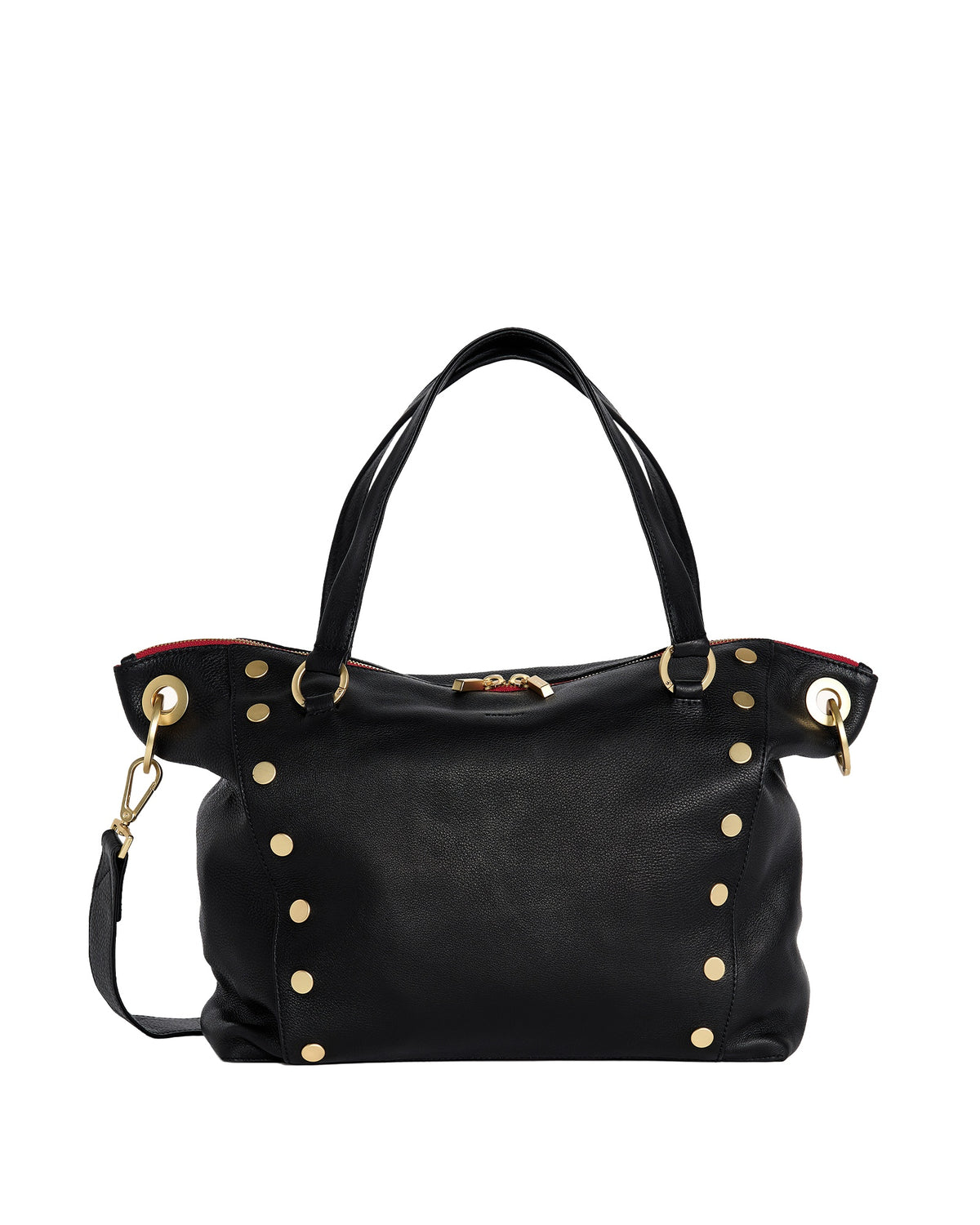 Black/Brushed Gold Red Zip 02