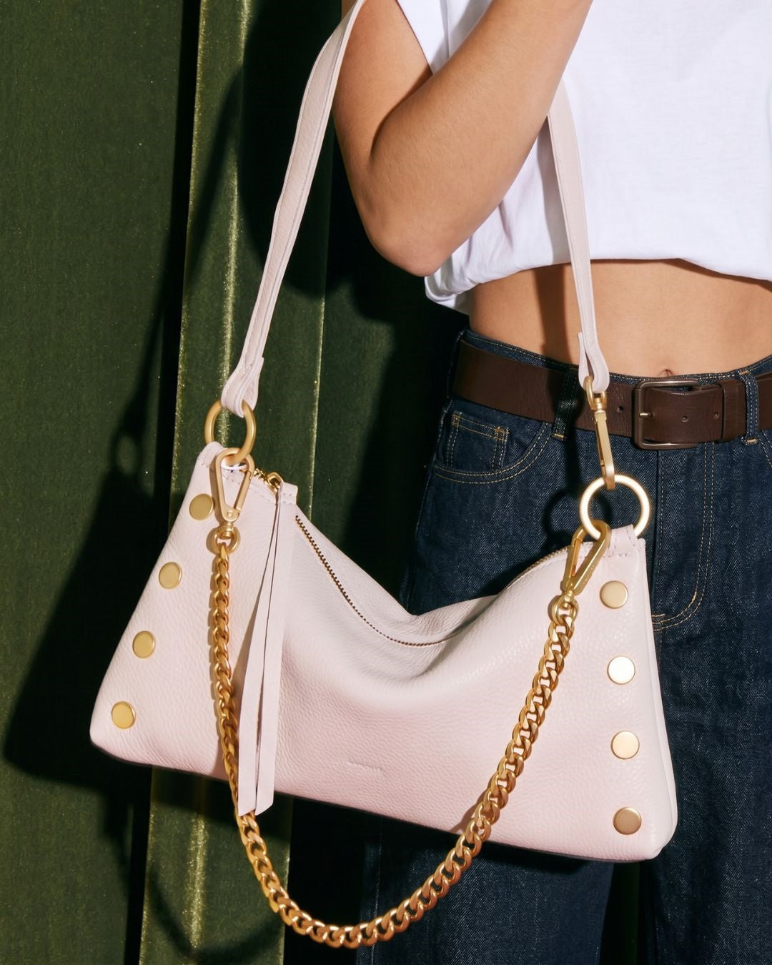 Kyle  Small - Soft Leather Shoulder Bag | Hammitt Signature