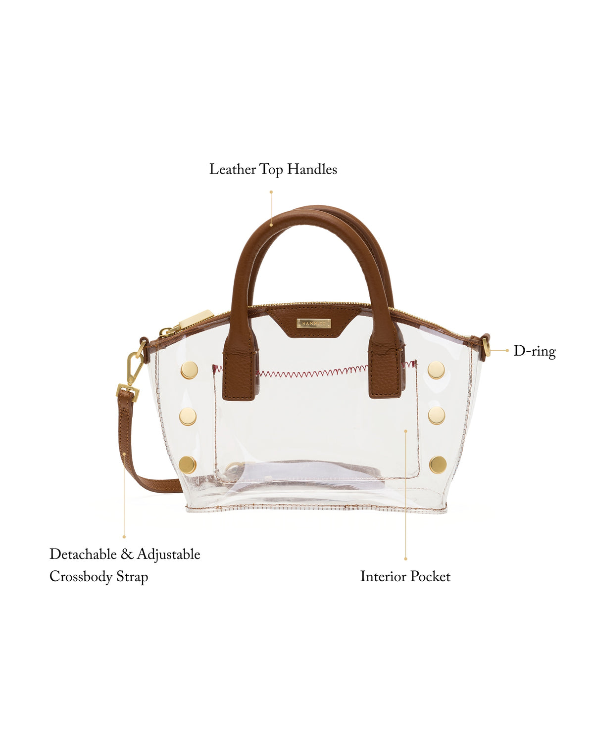 Paula Clear One Size - Crossbody Clear bag | Hammitt Great Value