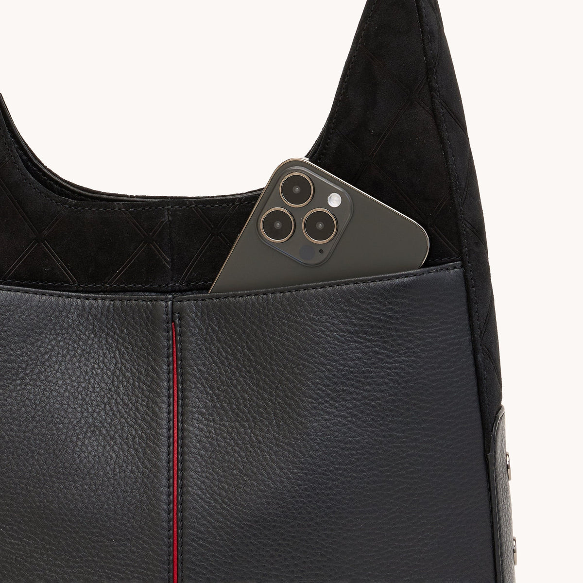 Tim  Medium - Soft Leather Shoulder Bag | Hammitt Classic