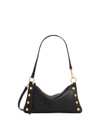 Black/Brushed Gold Red Zip