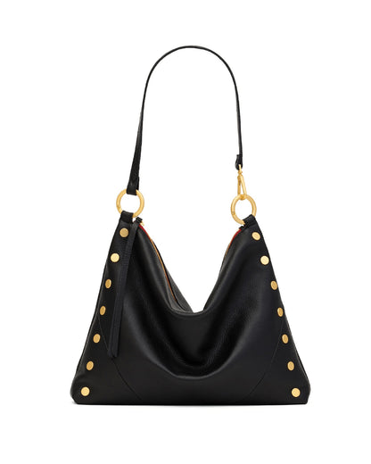 Black/Brushed Gold Red Zip 02