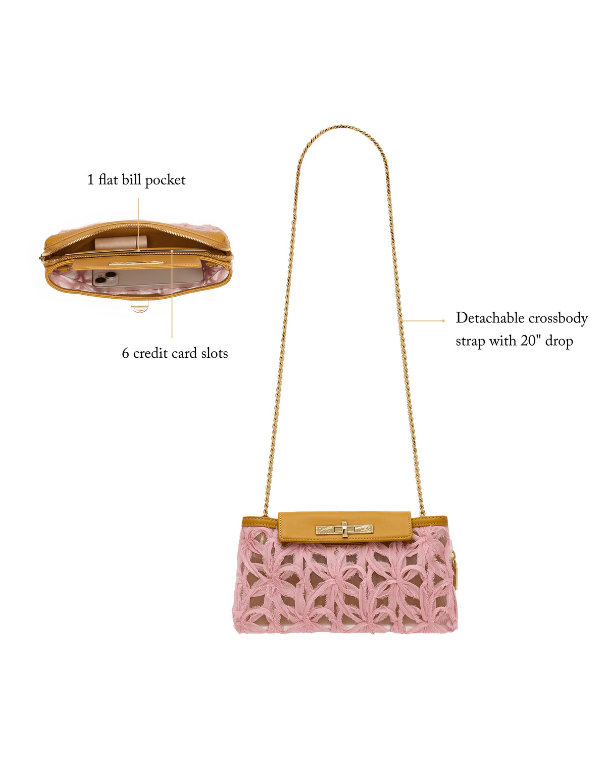 Charlotte Small - Light Mesh Crossbody | Hammitt Recommended