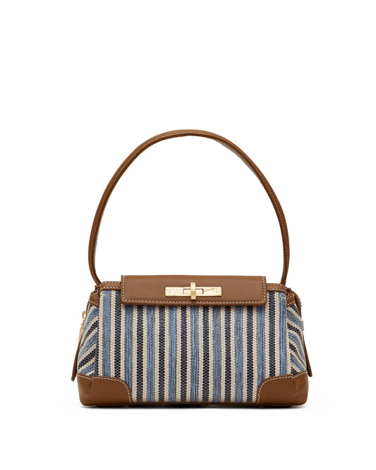 Charlotte Medium - Denim Shoulder Bag | Hammitt Classic