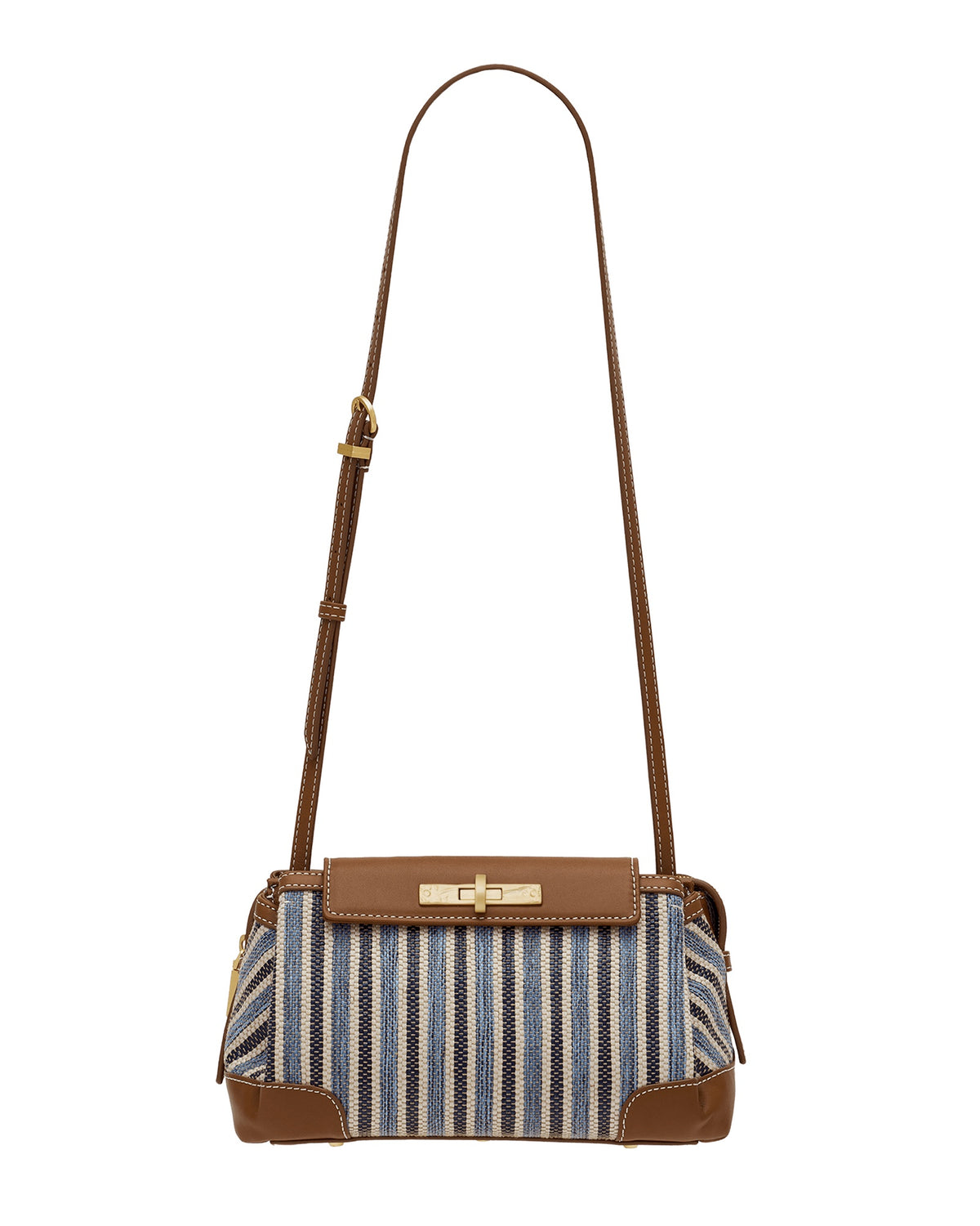 Charlotte Medium - Denim Shoulder Bag | Hammitt Classic