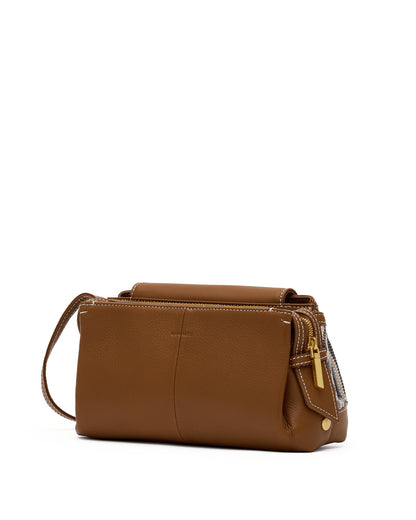 Charlotte Medium - Denim Shoulder Bag | Hammitt Classic