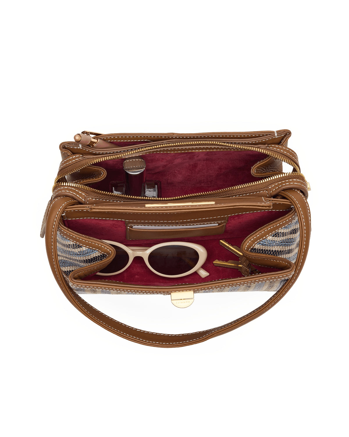 Charlotte Medium - Denim Shoulder Bag | Hammitt Classic