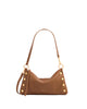 Mahogany Pebble/Brushed Gold Red Zip