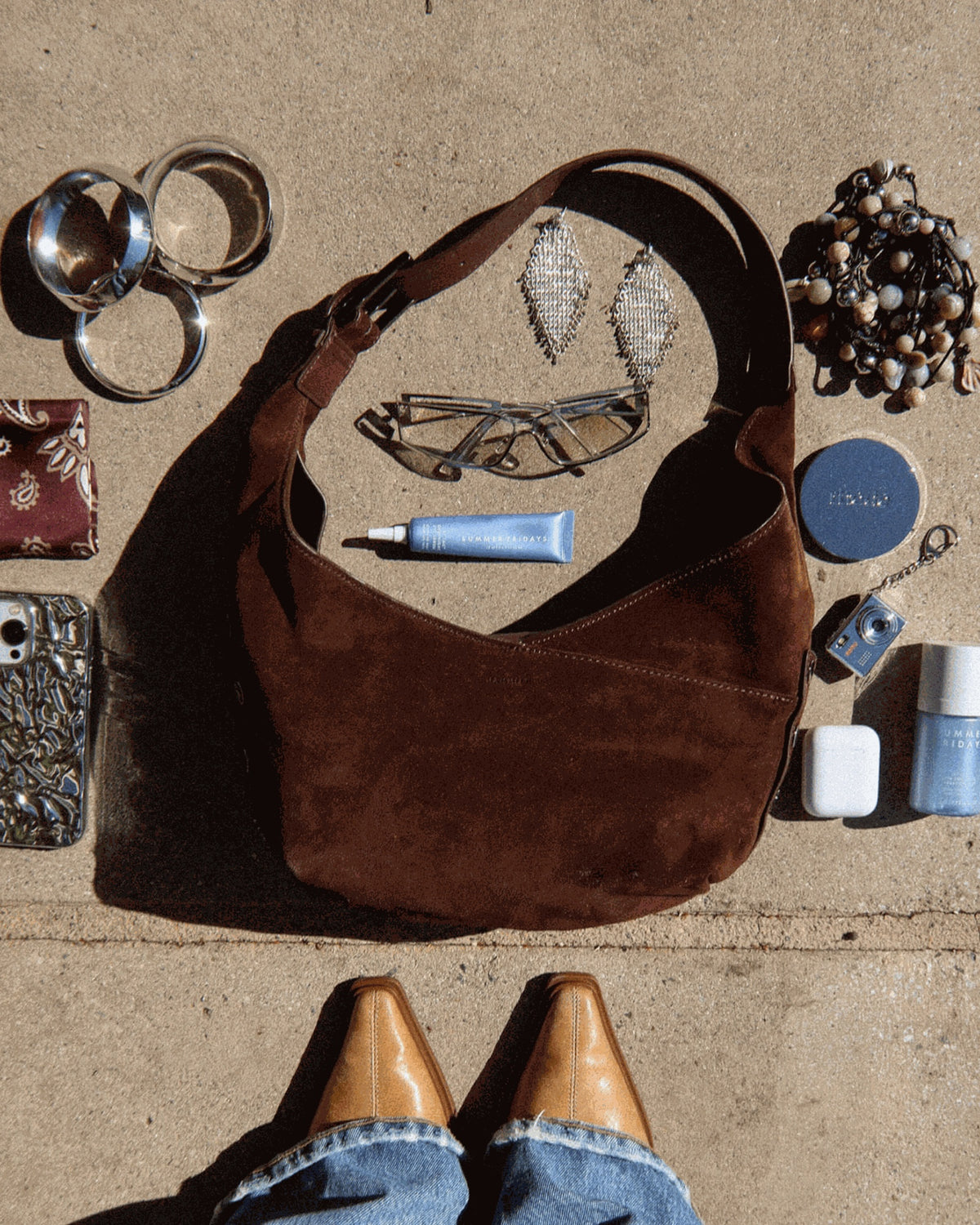 Tom Medium - Soft Leather Boho Bag | Hammitt Classic