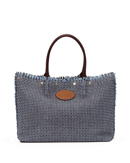 Olympia Tote One Size - Italian Weave Tote Bag | Hammitt Classic