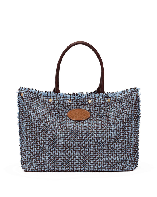 Olympia Tote One Size - Italian Weave Tote Bag | Hammitt Classic