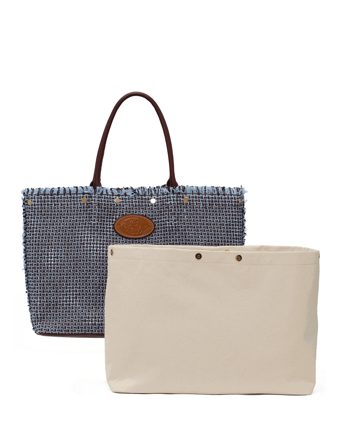 Olympia Tote One Size - Italian Weave Tote Bag | Hammitt Classic