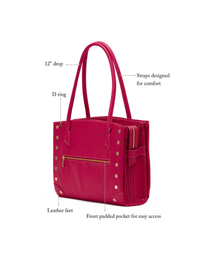 Elle Work Carry One Size - Leather Tote Bag | Hammitt Everyday
