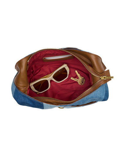 Tom Medium - Denim Hobo Bag | Hammitt Signature