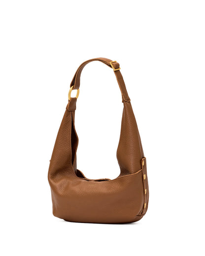 Mahogany Pebble/Brushed Gold Red Zip 01