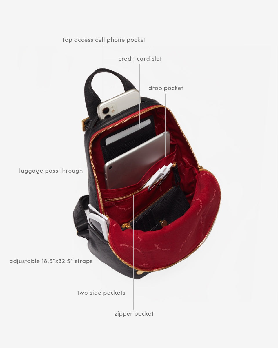 Hunter  Medium - Soft Leather Mini Backpack | Hammitt Everyday