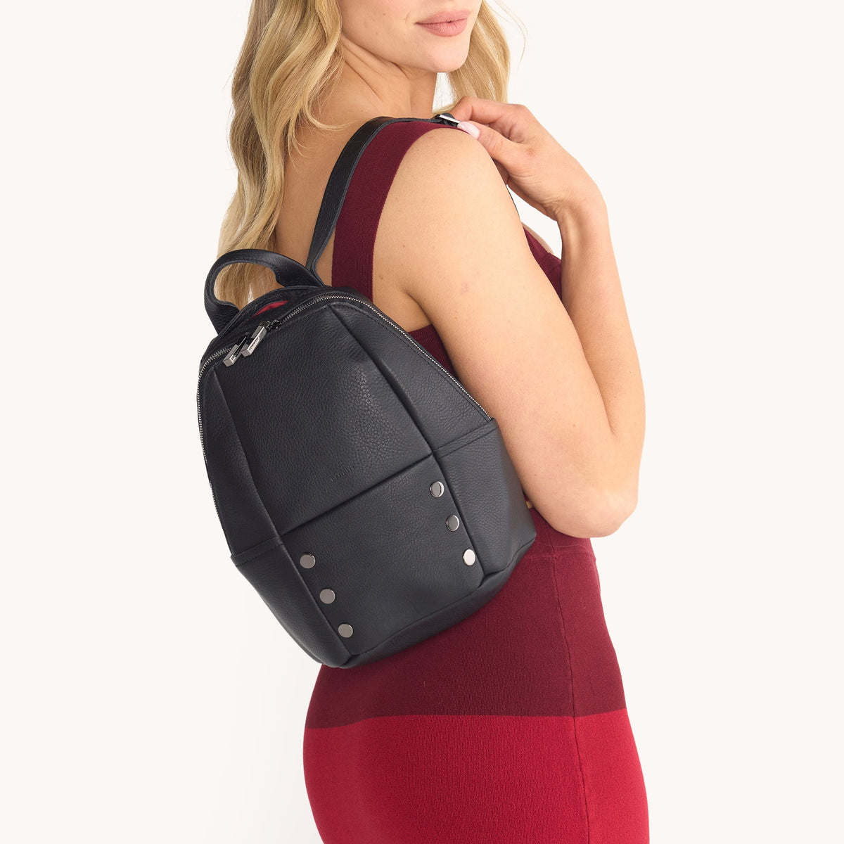 Hunter  Medium - Soft Leather Mini Backpack | Hammitt Everyday