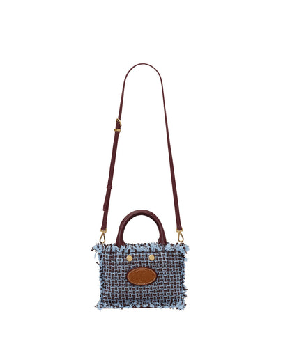 Olympia Crossbody Mini - Italian Weave Tote Bag | Hammitt Essential