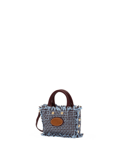 Olympia Crossbody Mini - Italian Weave Tote Bag | Hammitt Essential