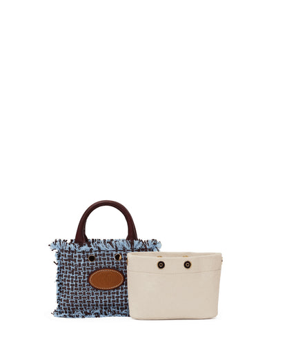Olympia Crossbody Mini - Italian Weave Tote Bag | Hammitt Essential