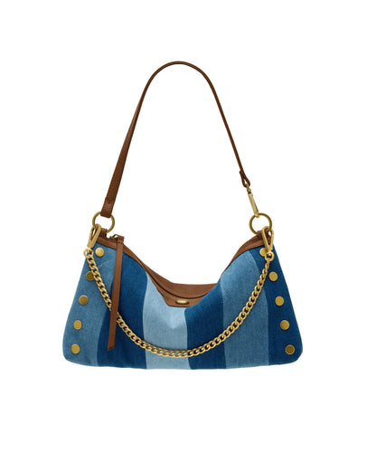 Kyle Medium - Denim Shoulder Bag | Hammitt Recommended