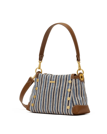 Bryant Medium - Denim Shoulder Bag | Hammitt Classic