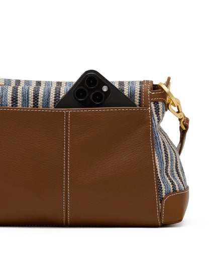 Bryant Medium - Denim Shoulder Bag | Hammitt Classic