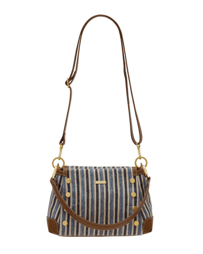 Bryant Medium - Denim Shoulder Bag | Hammitt Classic