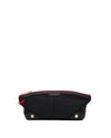 Black Nylon/Gold Red Zip 01
