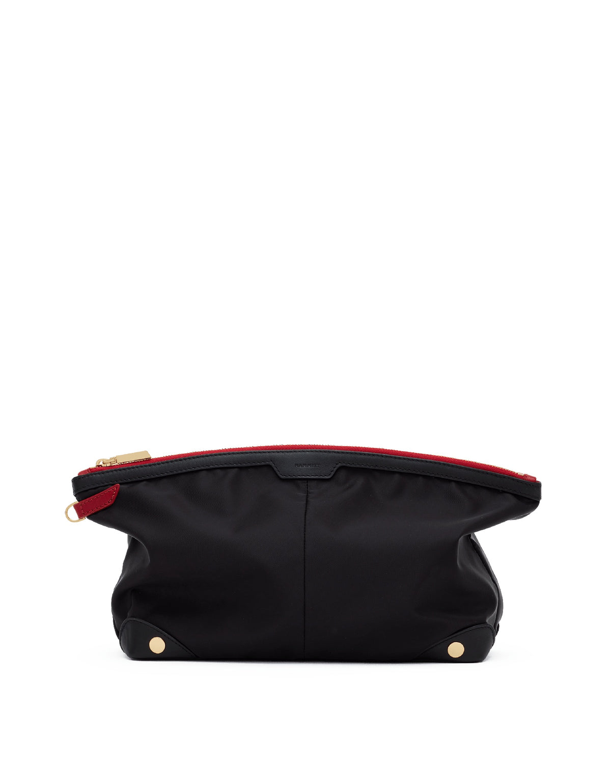 Black Nylon/Gold Red Zip 02