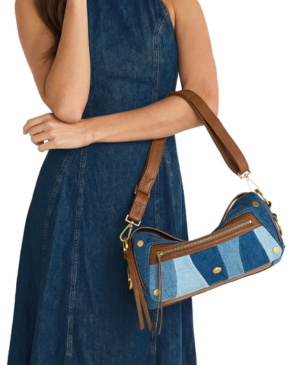 Doxie Medium - Denim Shoulder Bag | Hammitt Great Value