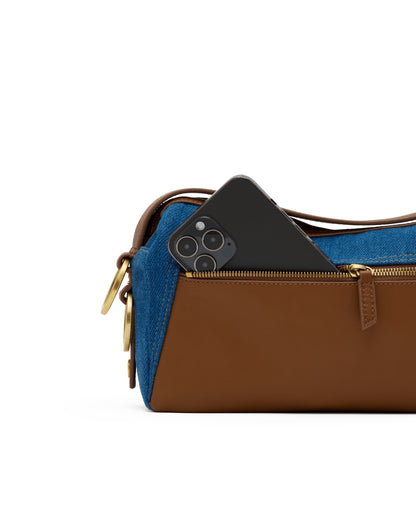 Doxie Medium - Denim Shoulder Bag | Hammitt Great Value