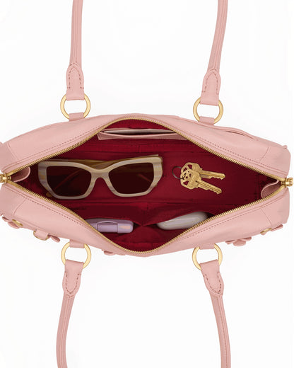 Meredith Small - Soft Pebbled Leather Shoulder Bag | Hammitt Signature