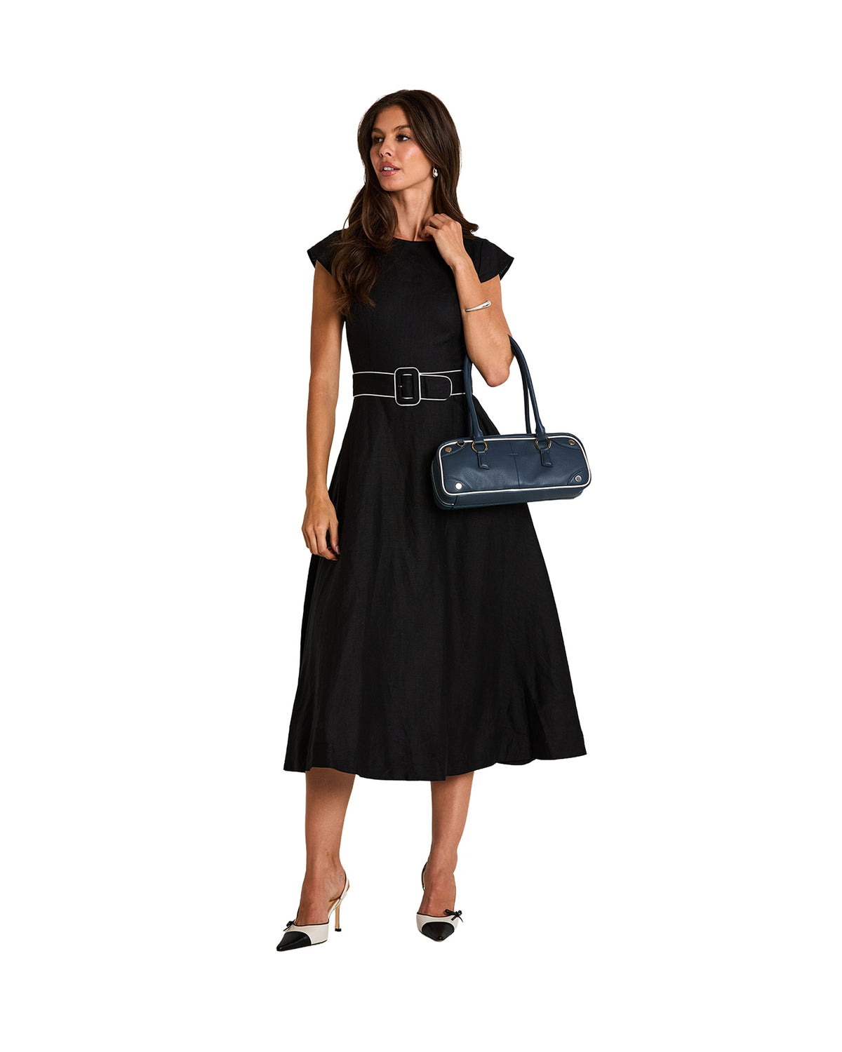 Meredith Small - Soft Leather Baguette Bag | Hammitt Classic
