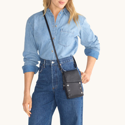 VIP Mobile  One Size - Soft Leather Crossbody Bag | Hammitt Signature