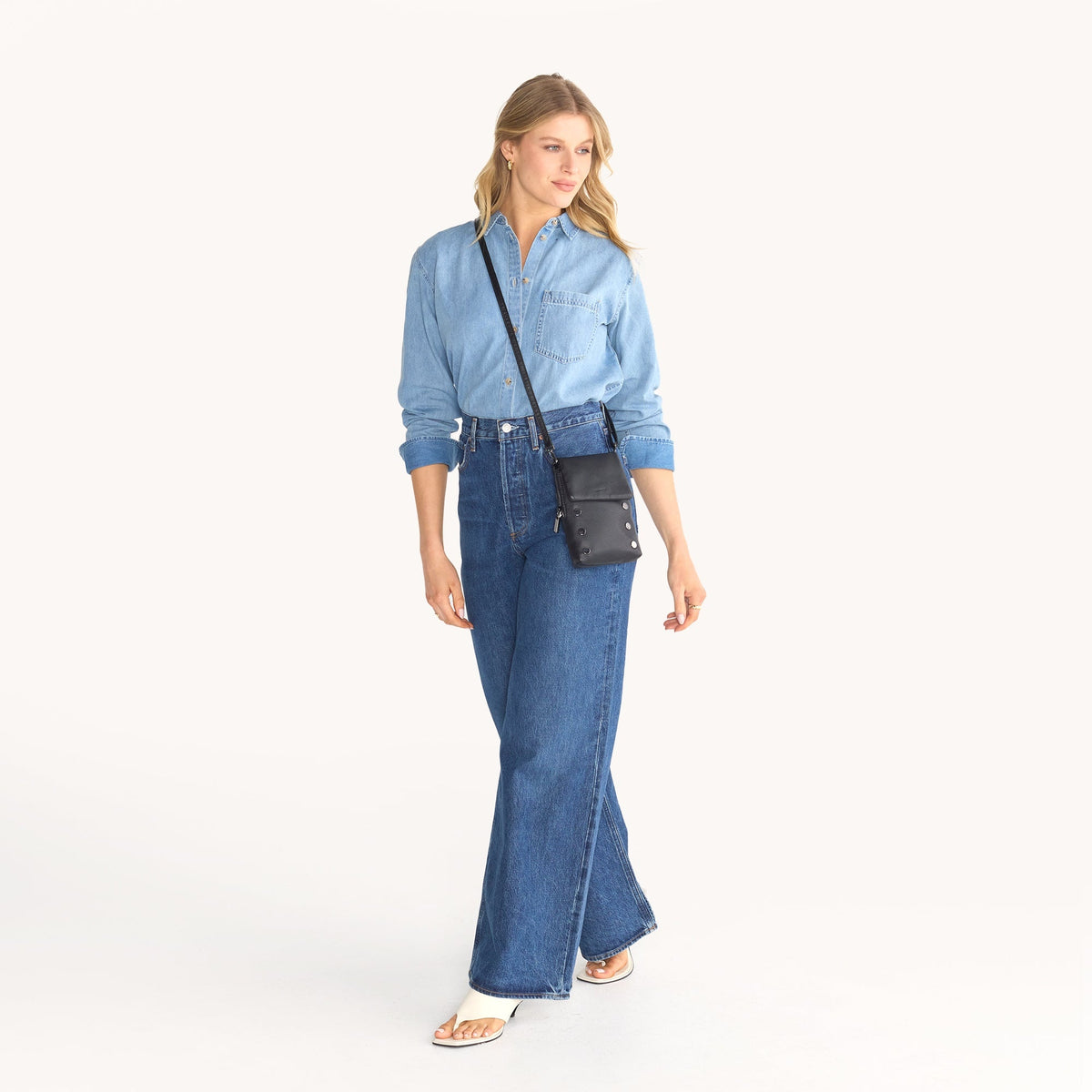 VIP Mobile  One Size - Soft Leather Crossbody Bag | Hammitt Signature