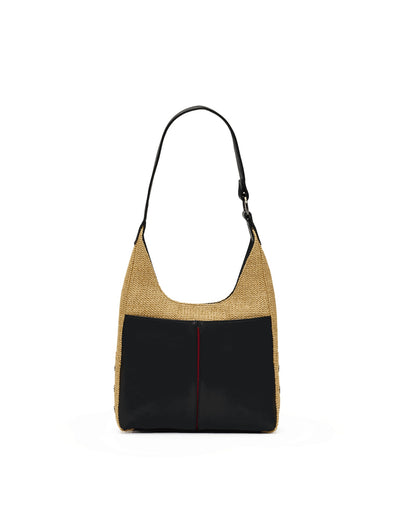 Tim Medium - Raffia Shoulder Bag | Hammitt Value