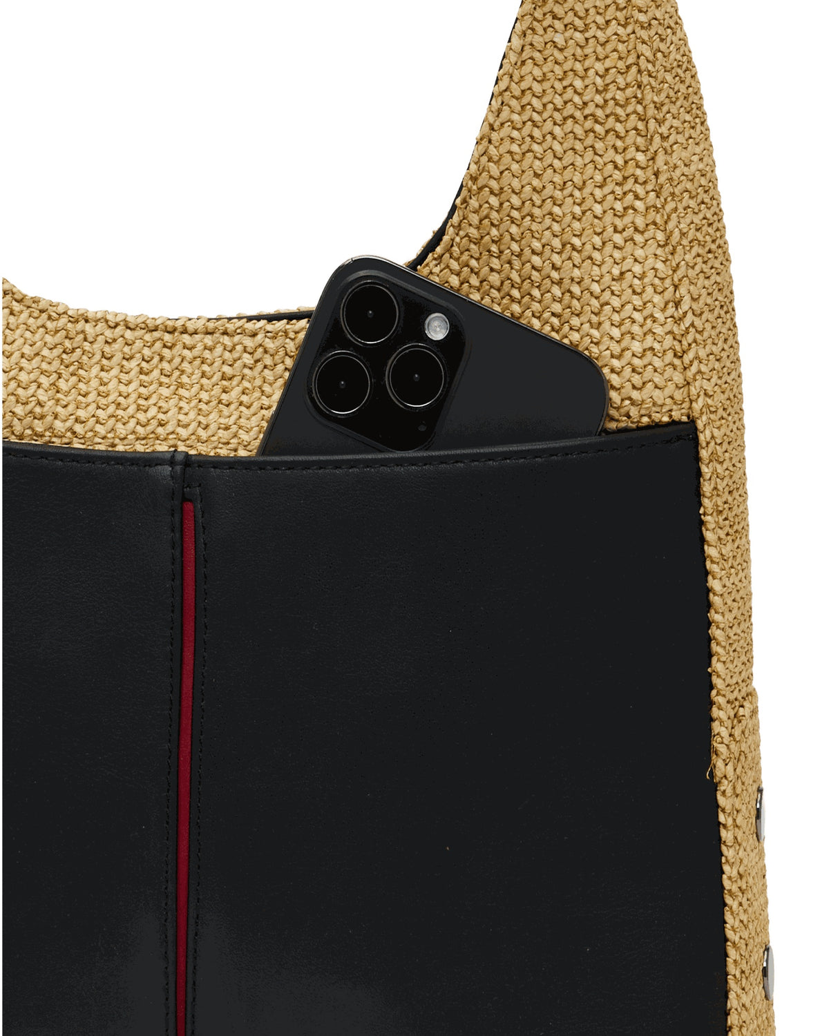 Tim Medium - Raffia Shoulder Bag | Hammitt Value