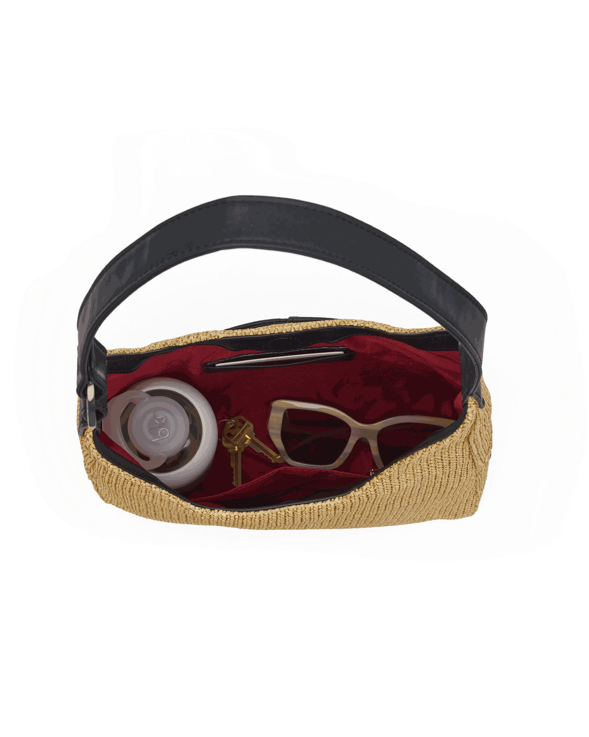 Tim Medium - Raffia Shoulder Bag | Hammitt Value