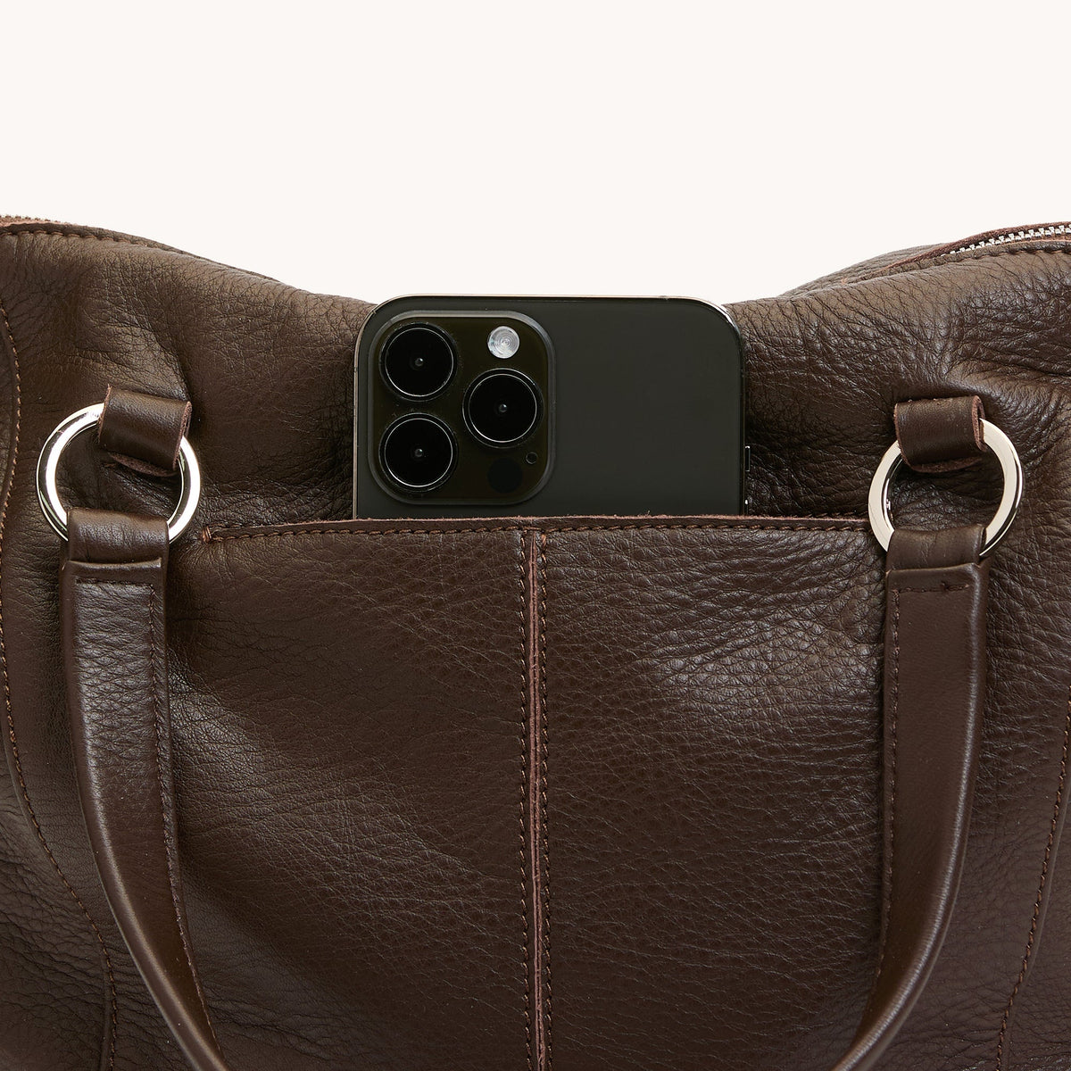 Daniel Medium - Soft Leather Satchel | Hammitt Signature