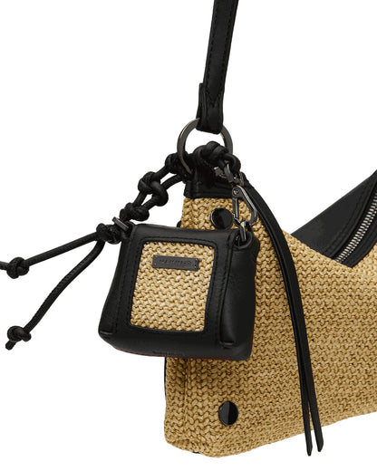 Mini B One Size - Raffia Bag Charm | Hammitt Great Value