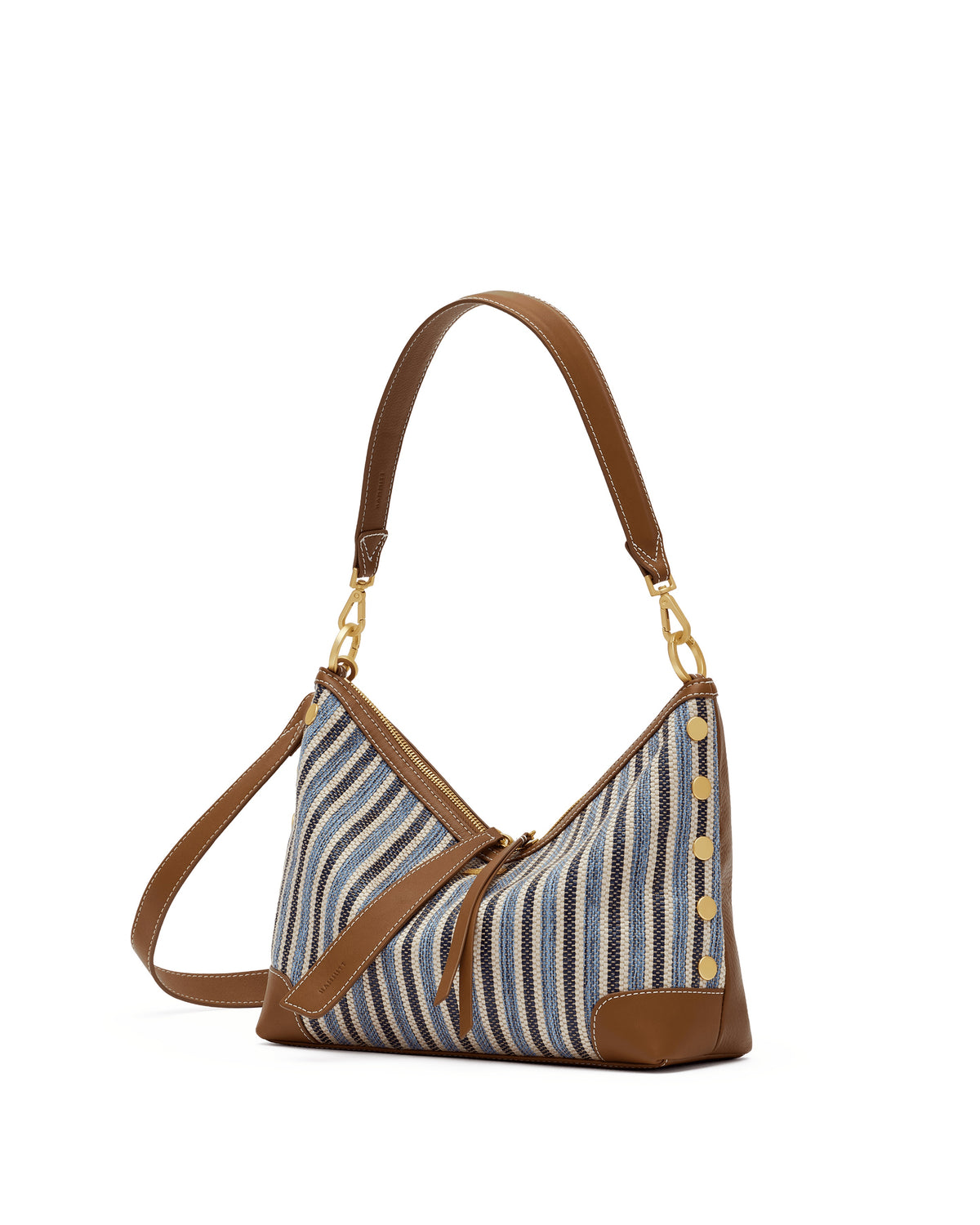 Grace Medium - Denim Shoulder Bag | Hammitt Signature