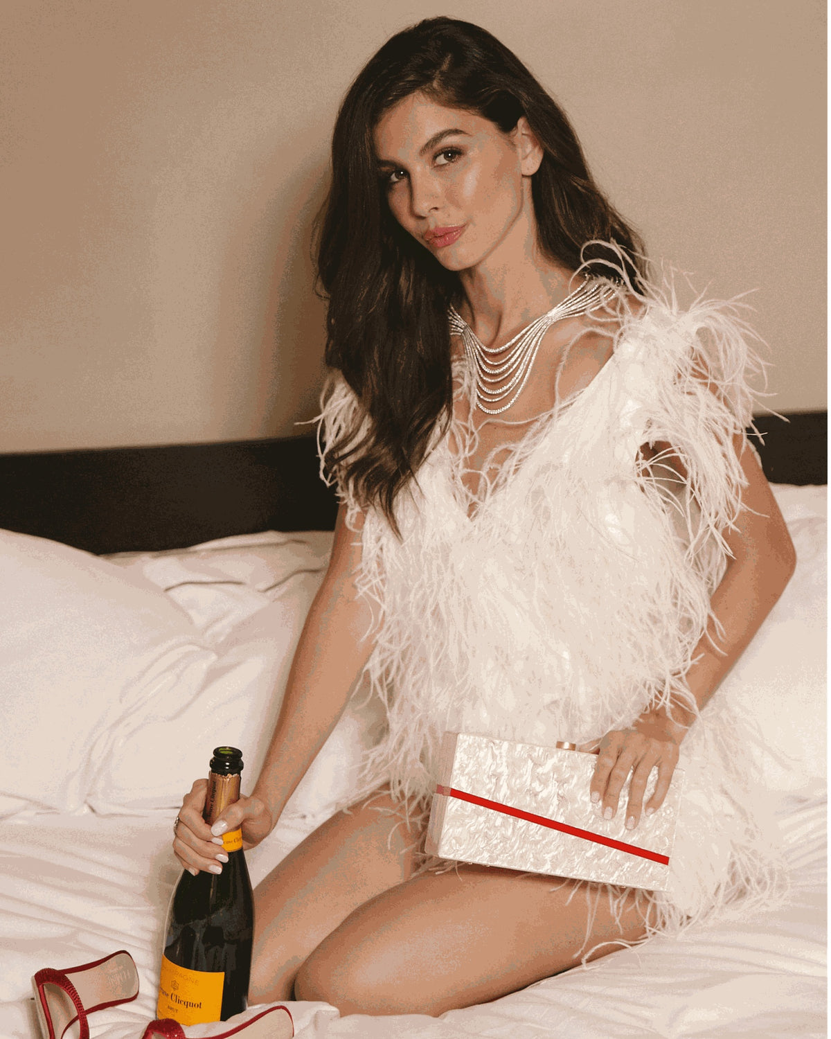 Soiree Clutch  Medium - Soft Leather Clutch | Hammitt Classic