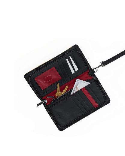 Bryant Wallet One Size - Chaparral Raffia Wallet | Hammitt Signature