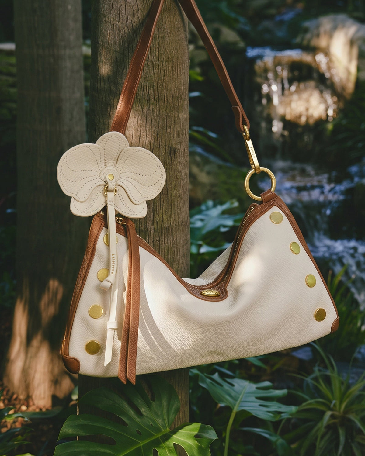 Orchid Charm One Size - Leather Bag Charm | Hammitt Value