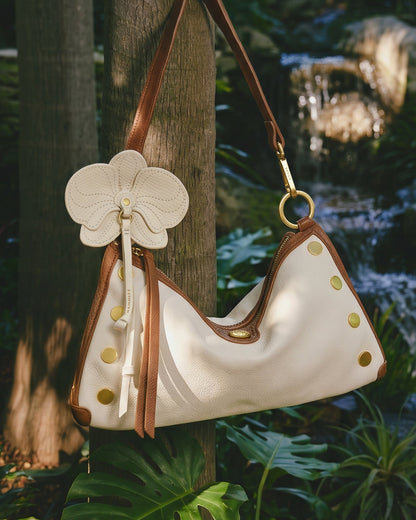 Orchid Charm One Size - Leather Bag Charm | Hammitt Value