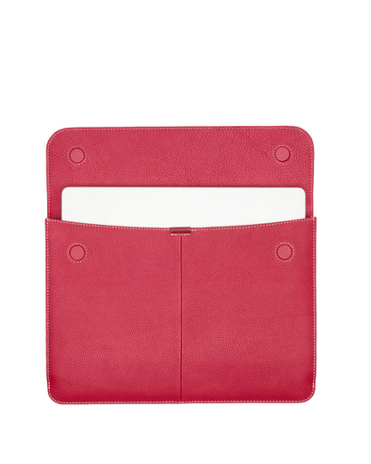 Miranda Laptop Sleeve 16" Large - Leather  Tech Bag | Hammitt Essential